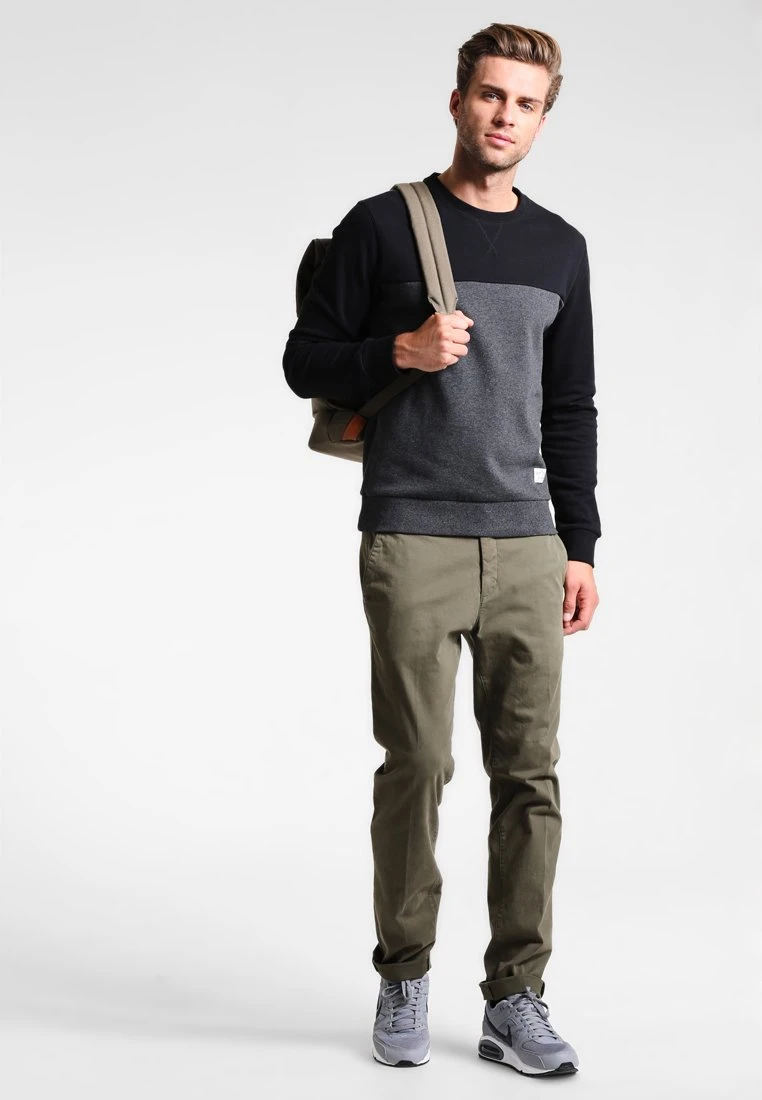 Pier One Sudadera - Mottled Dark Grey 2 Pier One Sudadera - Mottled Dark Grey - Imagen 2