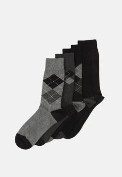 Pier One 5 Pack - Calcetines - Black