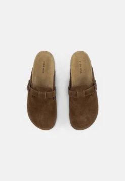 Pier One Leather Unisex - Pantuflas - Brown -Pier One e81ec10b1baa426098f203c956f22c98