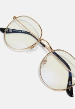 Pier One Unisex - Gafas Con Filtro De Luz Azul -Gold- Coloured -Pier One f33625ede44c4459b7dfbd3d3ec6aa31