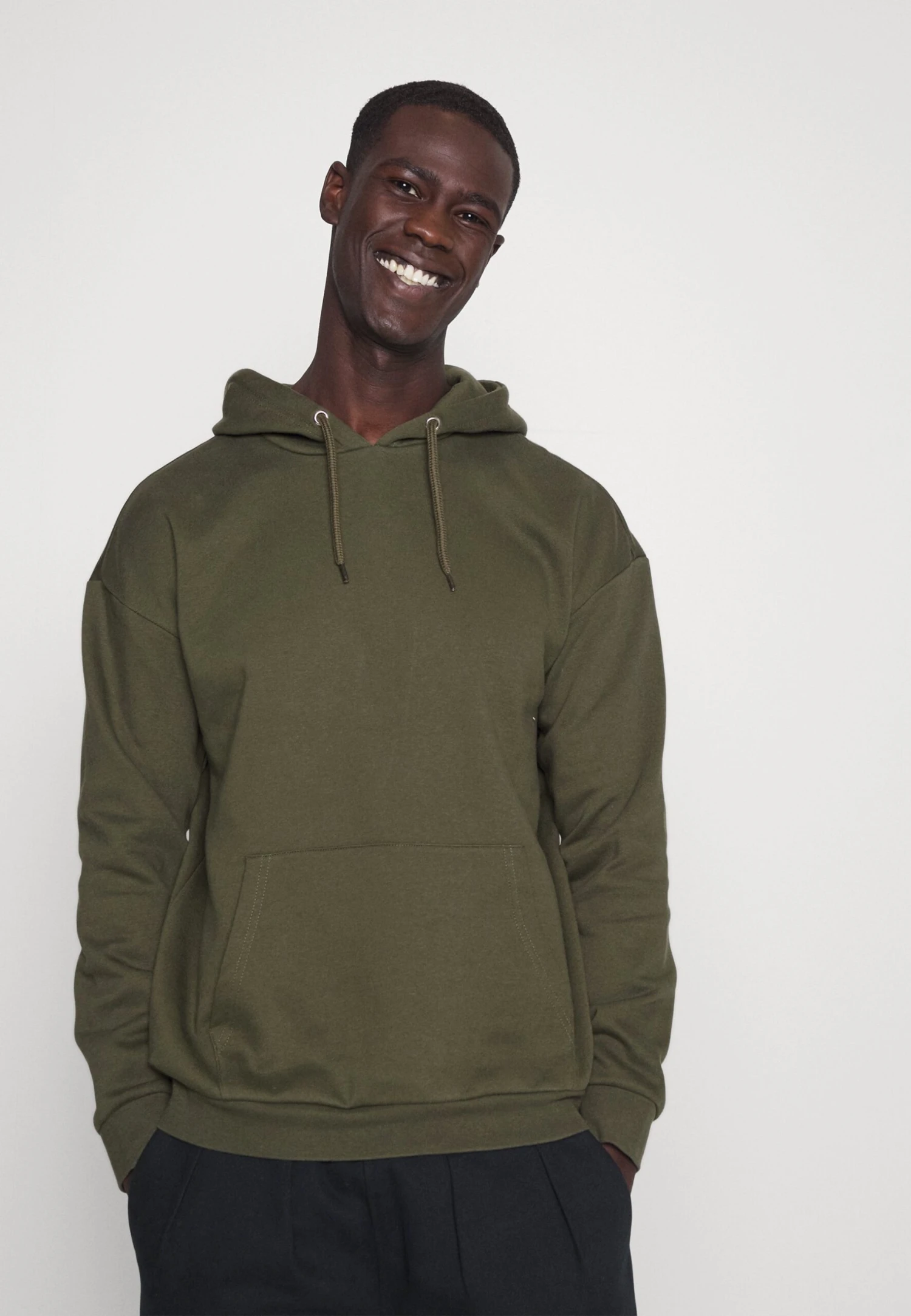 Pier One 2 Pack - Jersey Con Capucha - Olive/Grey 2 Pier One 2 Pack - Jersey Con Capucha - Olive/Grey - Imagen 2