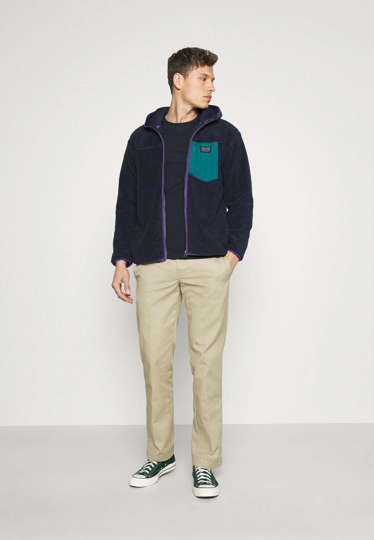 Pier One 2 Pack - Camiseta De Manga Larga - Dark Blue/Mottled Grey 1 Pier One 2 Pack - Camiseta De Manga Larga - Dark Blue/Mottled Grey