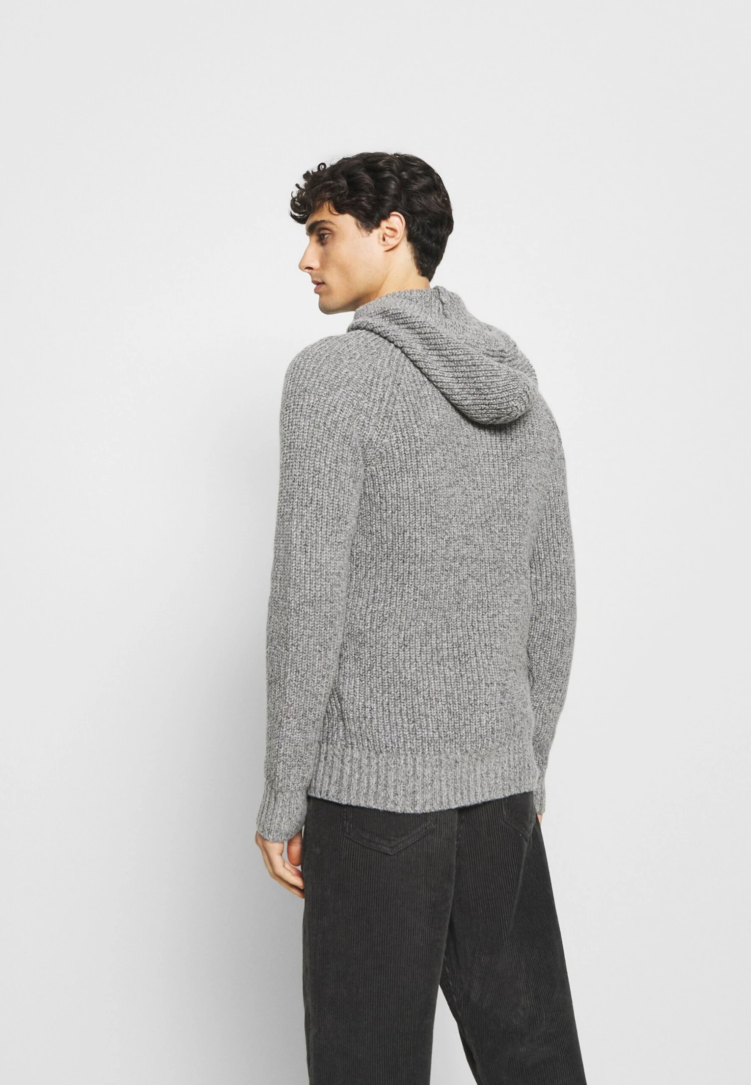 Pier One Chaqueta De Punto - Mottled Light Grey 3 Pier One Chaqueta De Punto - Mottled Light Grey - Imagen 3