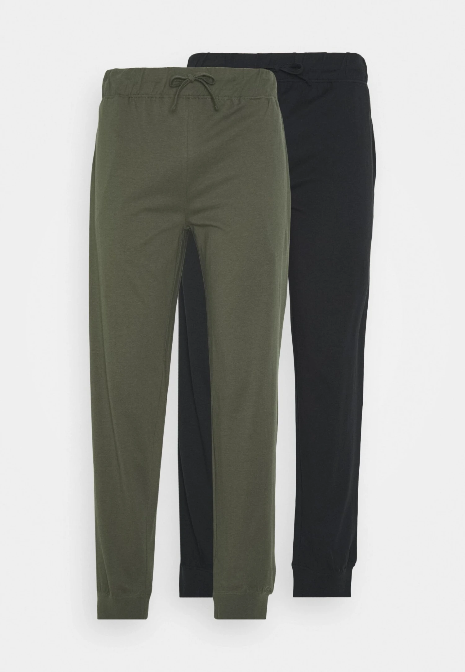 Pier One 2 Pack - Pantalón De Pijama - Black/Khaki 5 Pier One 2 Pack - Pantalón De Pijama - Black/Khaki - Imagen 5